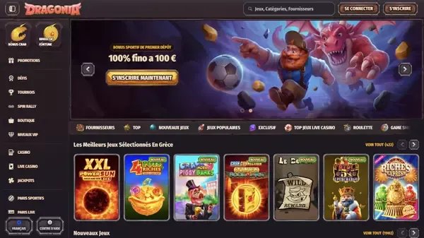 Découvrez dragonia casino